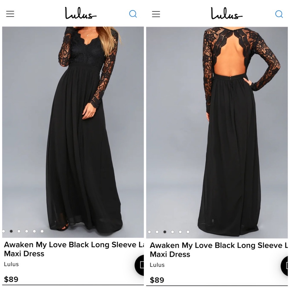 Authentic Lulus Awaken My Love dress